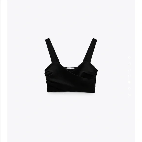 Zara black top size medium - Picture 3 of 8